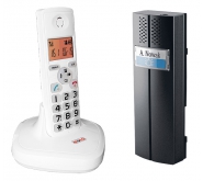TELEDOMOFON ''EURA'' CL-3622W b/przew. biały 1-rodzinny ico 1