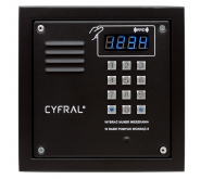 PANEL CYFROWY ''CYFRAL'' PC-2000RE czarny z czytnikiem RFiD i wbudowana elektronika ico 0