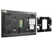 MONITOR ''EURA'' VDA-11C5 - czarny, dotykowy, LCD 10'', FHD, pamięć obrazów, SD 128GB,  rozbudowa do 6 monitorów, 2 stacji bramowych i 2 kamer CCTV, obsługa 2 wejść ico 2