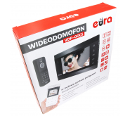 WIDEODOMOFON ''EURA'' VDP-00C5 - biały, monitor 7'', WiFi, kamera 1080p, RFID, szyfrator ico 3