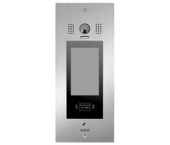 KASETA ZEWNĘTRZNA ''EURA PRO IP'' VIP-61A5 - wielolokatorska, podtynkowa, LCD, czytnik RFID
